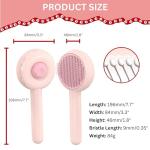 Cat Brush and Flea Combs Set for Grooming