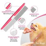 Self-Cleaning Grooming Brush for Dogs and Cats