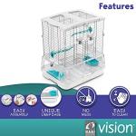Bird Cage Home, Small Size, 47.5 x 35.6 x 50.8 cm