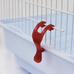 Large White Metal Bird Cage for Small Birds
