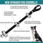 Adjustable Dog Doorbells for Easy Potty Training