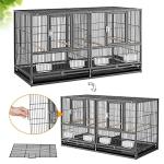 Yaheetech Metal Divider Bird Cage for Small Birds