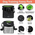 Dog Training Kit with Treat Pouch and Clickers