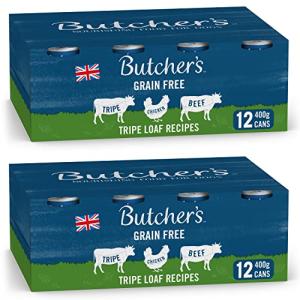 Butcher's Tripe Loaf Dog Food Tins, 9.6 kg