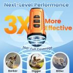 3X Dog Bark Control Device with Flashlight