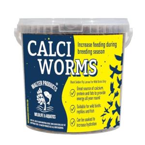 Calcium-Rich Calci Worms for Wild Birds