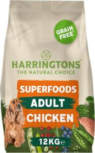 Harringtons Grain-Free Hypoallergenic Chicken Dog Food 12kg