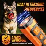Ultrasonic Dog Bark Deterrent with 6 Training Modes