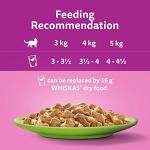 WHISKAS Senior Wet Cat Food Pouches - 84 Pack