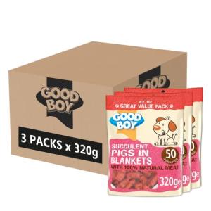 Good Boy Pigs in Blankets - Wheat-Free Dog Treats