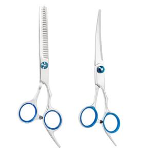 Safety Round Tip Dog Grooming Scissors Set
