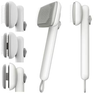 Self-Cleaning Shedding Brush for Dogs and Cats