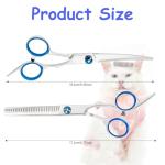 Safety Round Tip Dog Grooming Scissors Set
