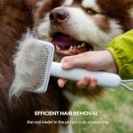 Self-Cleaning Shedding Brush for Dogs and Cats