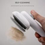 Self-Cleaning Shedding Brush for Dogs and Cats