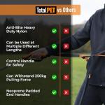 Total Pet 10m Training Leash for Dogs & Puppies