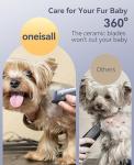 Oneisall 4-in-1 Dog & Cat Grooming Kit