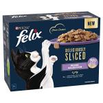 Felix Deliciously Sliced Wet Cat Food Variety Pack