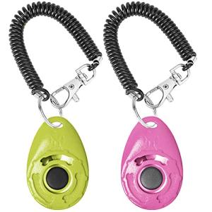 2 Pack Dog Training Clickers - Easy Pet Training