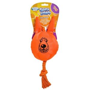 Squeaky Tug Space Lobber Dog Toy - Durable!