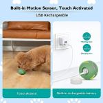 Interactive Motion Dog Ball Toy - Green
