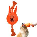 Squeaky Tug Space Lobber Dog Toy - Durable!