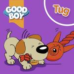Squeaky Tug Space Lobber Dog Toy - Durable!