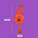 Squeaky Tug Space Lobber Dog Toy - Durable!