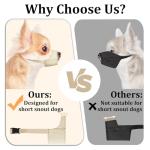Mayerzon Soft Muzzle for Small Dog Breeds