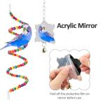 8 Pack Bird Toys Set for Budgies and Parrots