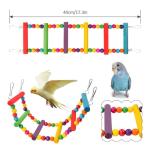 8 Pack Bird Toys Set for Budgies and Parrots