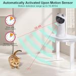 Interactive Motion-Activated Cat Toy with Light