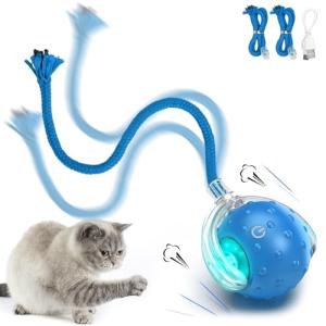 Interactive Moving Cat Ball Toy for Indoor Fun