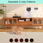 Interactive Motion-Activated Cat Toy with Light