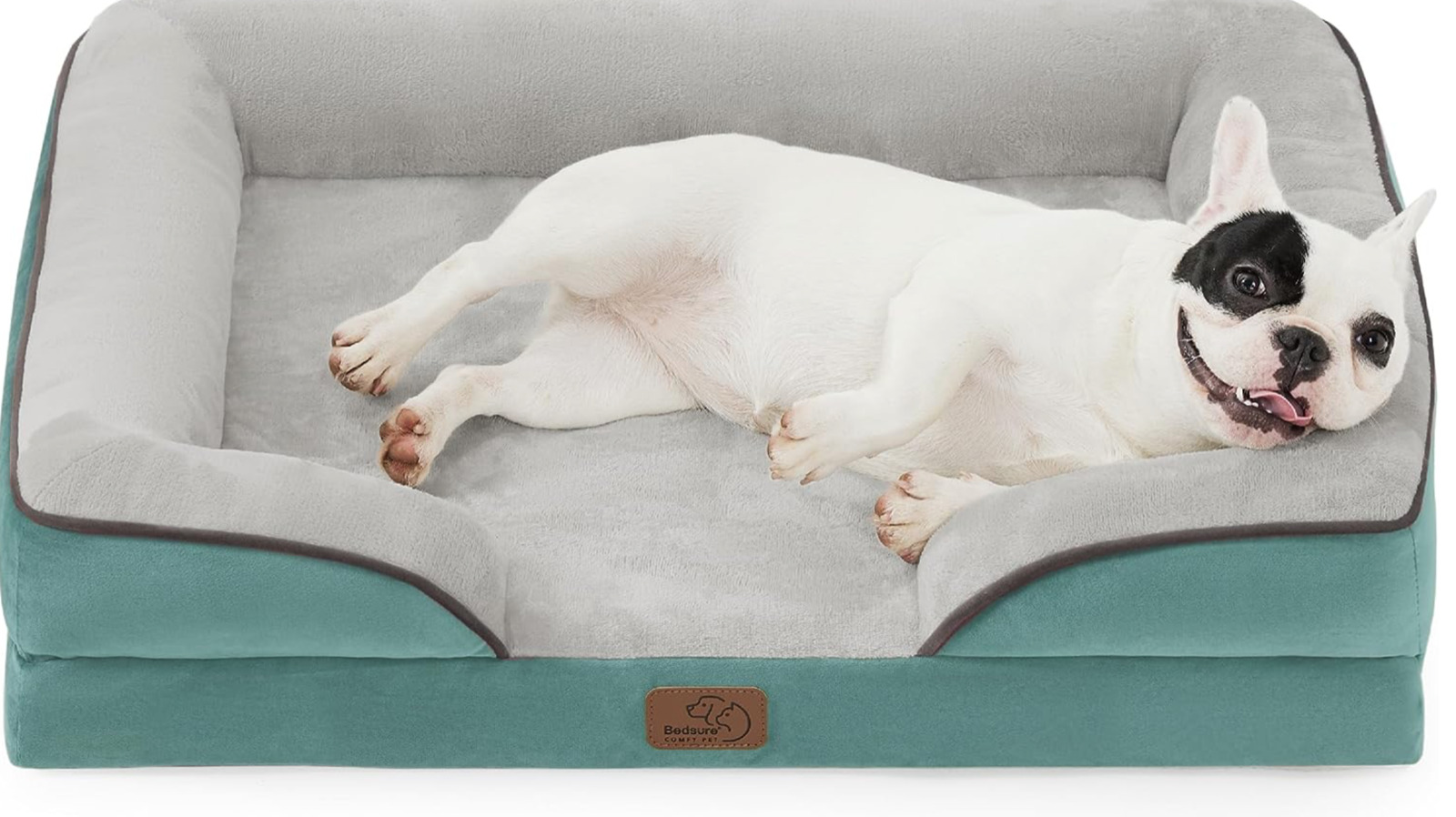 Bedsure Orthopedic Waterproof Dog Bed for Medium Dogs