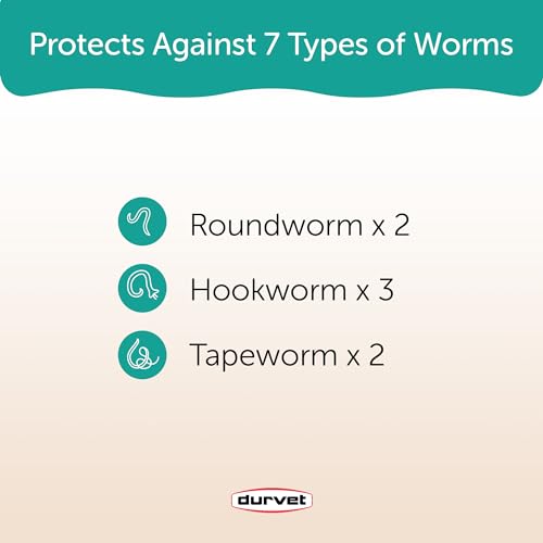 12-Pack Triple Wormer for Medium & Large Dogs