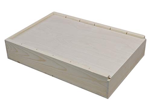 Six-Bottle Slide Top Wine Storage Box