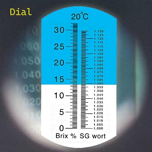 Brix Refractometer for Home Brewing and Winemaking