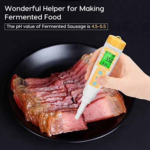 YINMIK pH Meter for Dough and Soft Samples