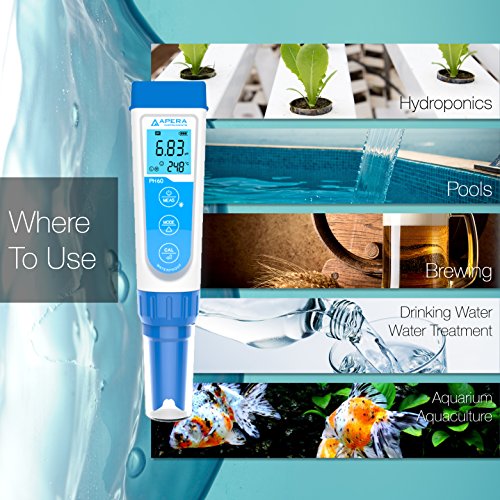 Apera PH60 Pocket pH Meter with Replaceable Probe