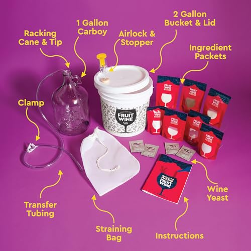 Fruit Wine Making Kit for Beginners