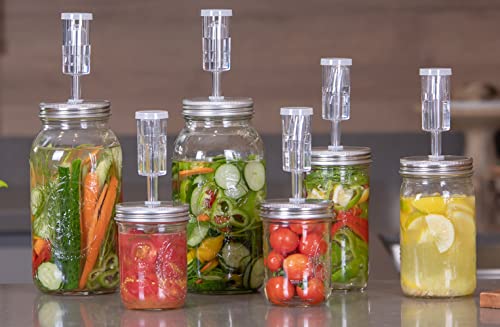 Jillmo Stainless Steel Fermentation Kit for Mason Jars