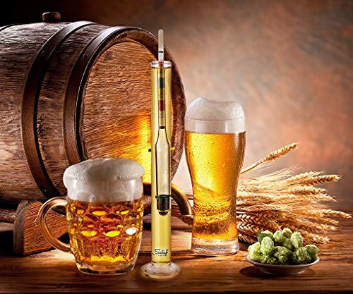 Triple Scale Hydrometer Test Kit for DIY Brewing