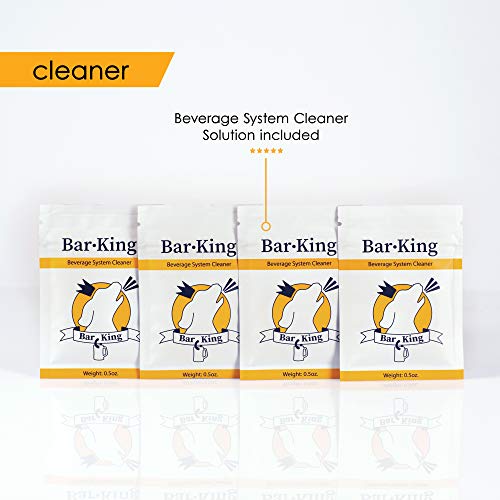 Bar-King Easy Kegerator Cleaning Kit with 32 Packets