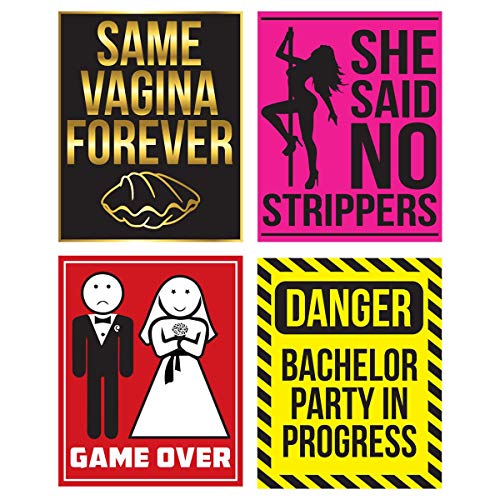 Funny Alcohol Labels for Bachelor Party Fun