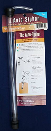 Mini Auto-Siphon with 6-Foot Hose and Clamp