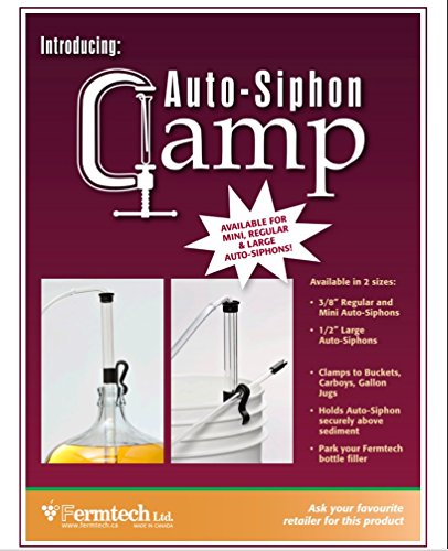 Mini Auto-Siphon with 6-Foot Hose and Clamp