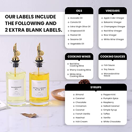 MoliMoli Minimalist Kitchen and Pantry Label Set