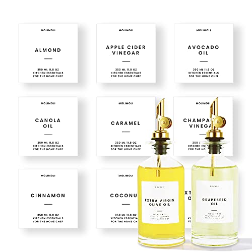 MoliMoli Minimalist Kitchen and Pantry Label Set