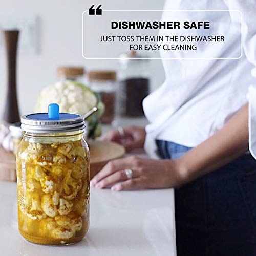 Dishwasher-Safe Silicone Pickle Pipes for Easy Fermentation